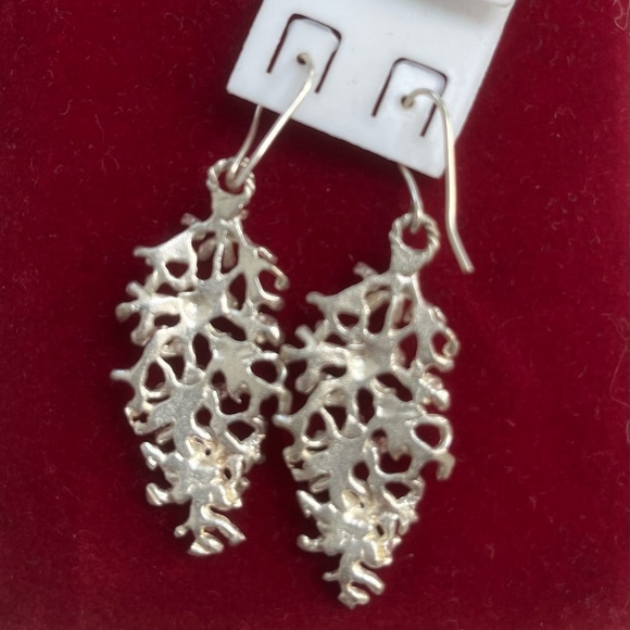 Silvertone Fashion Earrings - Picture 2 of 4
